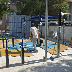 Juego de Calistenia para plazas y parques